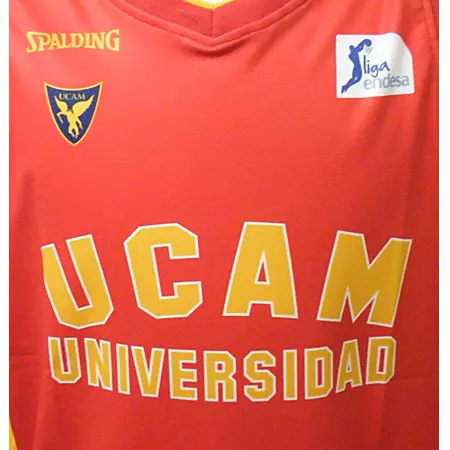 Camiseta Ucam Murcia ACB (rojo/amarillo)