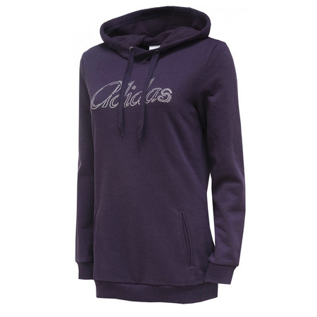 Adidas Sudadera Mujer Glitter Hoody (violeta)