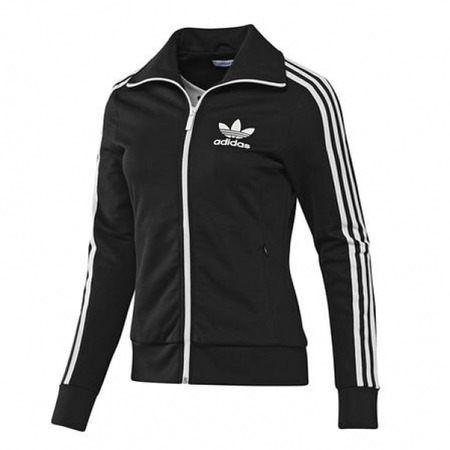 Adidas Chaqueta Mujer Europa Heart Track Top (negro/blanco)