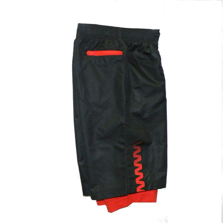 Reebok Short Tight Niño Zig (gris oscuro/naranja)