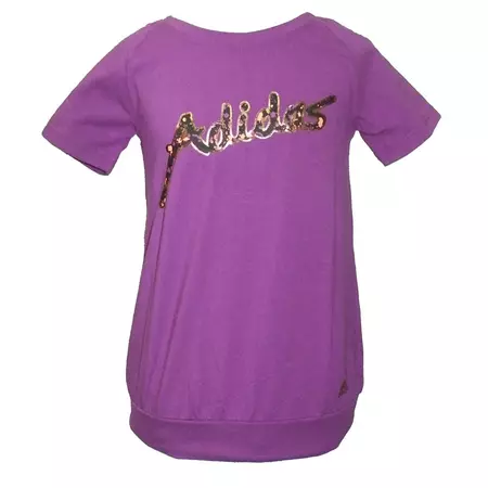 Adidas Camiseta Niña Y Girl B (purpura)