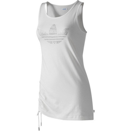 Adidas Camiseta Mujer CS Logo Tank (blanco)