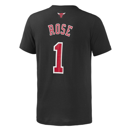 Adidas Camiseta Game Time Rose Bulls (negro/rojo)