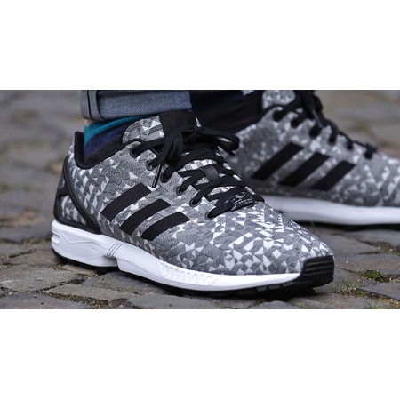 Adidas Originals ZX Flux Weave "Pixel" (negro/blanco/gris)