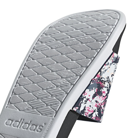 Adidas Adilette Cloudfoam Plus Graphic (Core Black/Ftwr White)