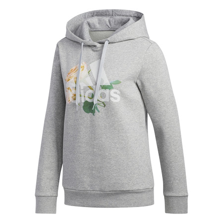 Adidas Athletics Floral Badge of Sport Hoodie