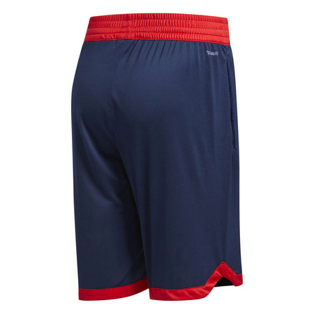 Adidas Badge of Sport Short BB (Navy/Red)