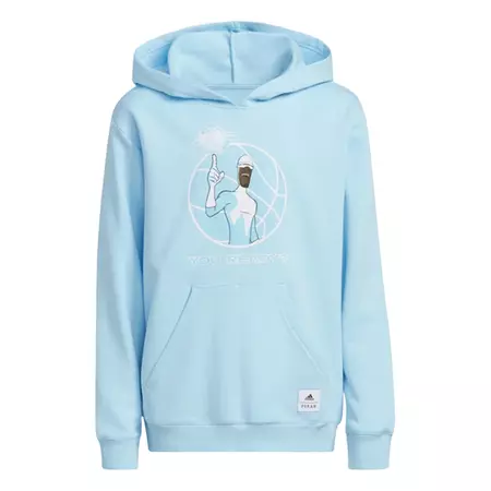 Adidas Junior Basketball Disney Pixar Frozone Hoodie "Bliss Blue"