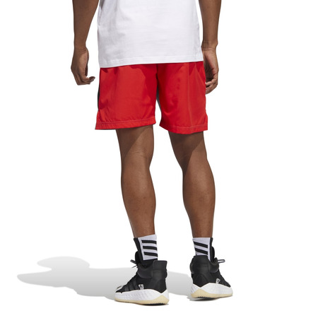 Adidas Basketball Galaxy Short "Vived Red-Grey"