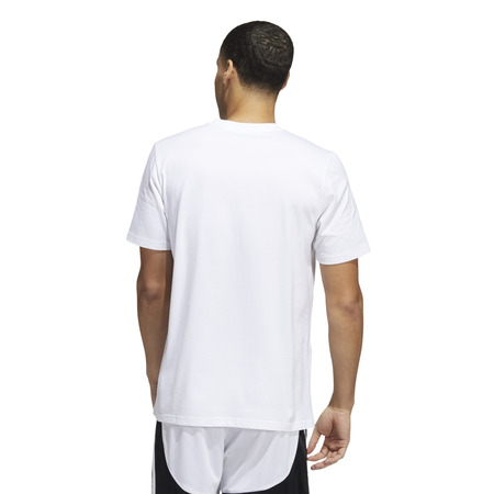 Adidas Basketball Got You Shook Graphic Tee "White"