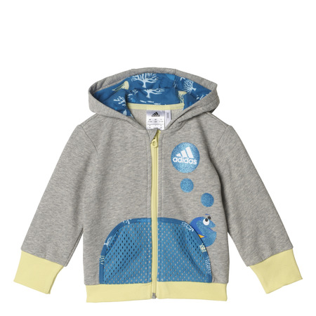 Adidas Bebé Disney Dory Jogger Set (medium grey heather/craft blue)