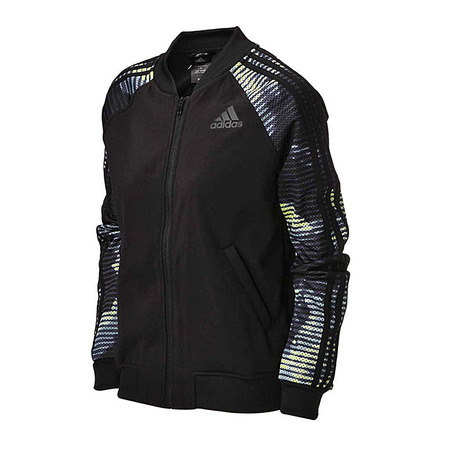 Adidas Chaqueta Mujer Tracktop Training Climalite (negra)