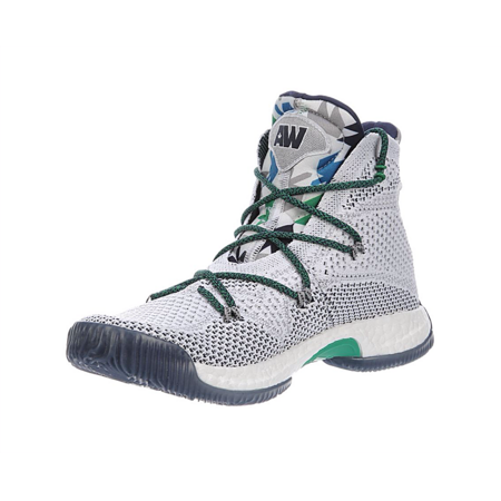 Adidas Crazy Explosive Primeknit "Andrew Wiggins Home" (white/navy/solid grey)