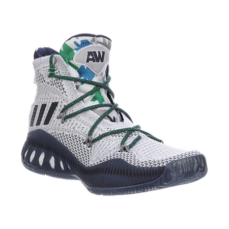 Adidas Crazy Explosive Primeknit "Andrew Wiggins Home" (white/navy/solid grey)