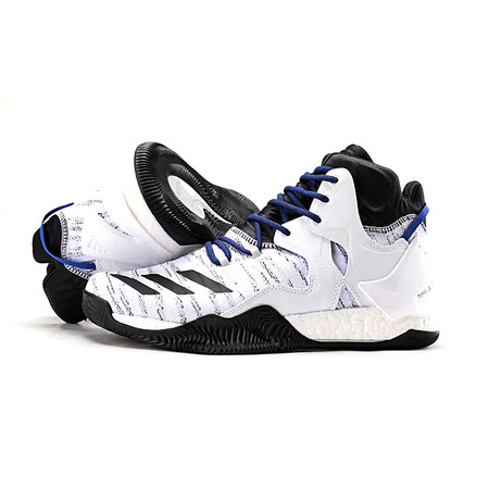 Adidas D Rose 7 Primeknit "Thunderbolt" (white/black/navy)