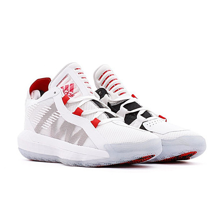 Adidas Dame 6 "White and Red"