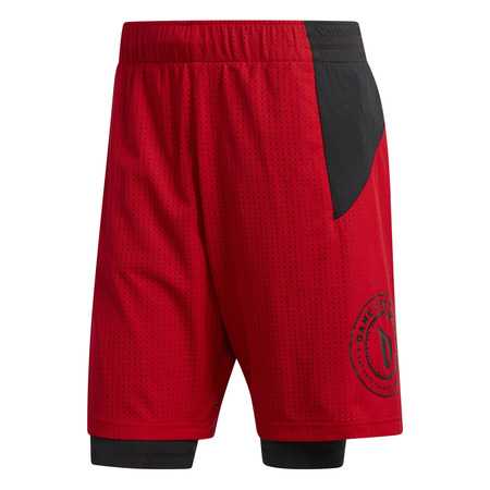 Adidas Dame Dolla 2 in 1 Short (Scarlet)