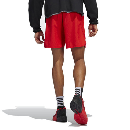 Adidas Donovan Mitchell Shorts "Vivid Red"