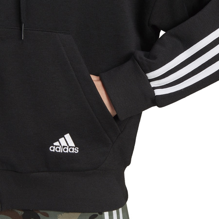 Adidas Essentials Cut 3-Stripes Full-Zip Hoodie