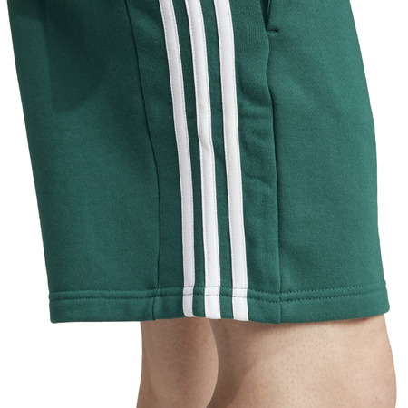 Adidas Essentials French Terry 3-Stripes Short "Collegiate Green"