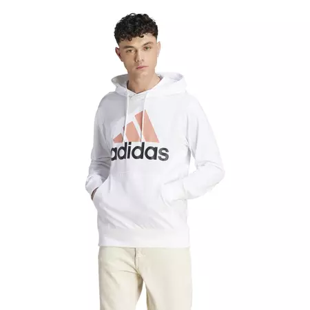 Adidas Essentials Logo Hoodie "White"