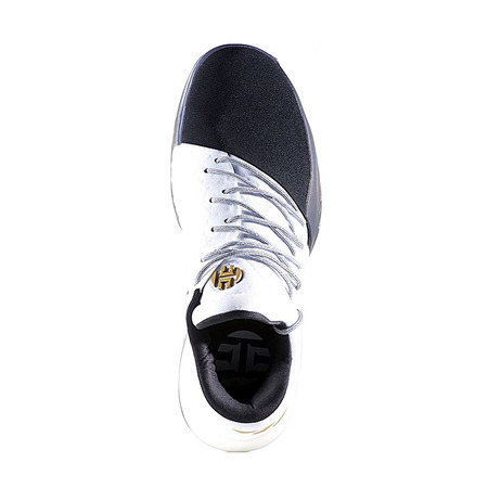 Adidas Harden Vol. 1 "Disruptor" (footwear white/core black/gold metallic)