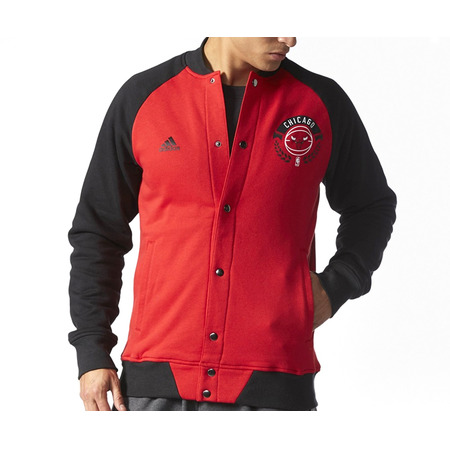 Adidas Jacket Washed Basket Chicago Bulls