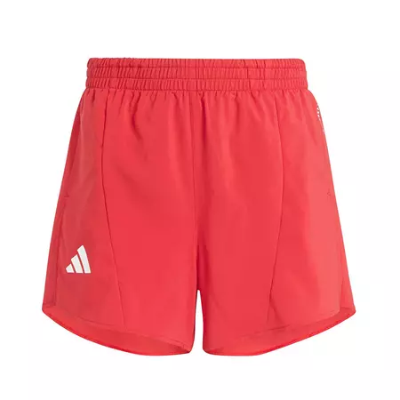 Adidas Junior Team Split Aeroready Shorts "Red"