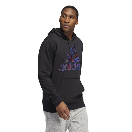 Adidas Basketball Legends CZ Hoodie "Black-Vivid Red"