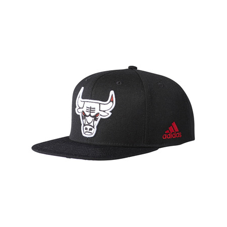 Adidas NBA Bulls Flap Cap (black/white/red solid)