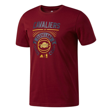 Adidas NBA Cleveland Cavaliers Graphic 4 Tee (grenat)