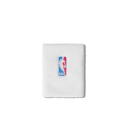 Adidas NBA Headband and Wristband Set (blanc)