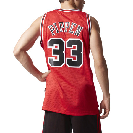 Adidas NBA Swingman Retired Chicago Bulls Pippen #33 (rojo)