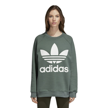 Adidas Orginals Sweatshirt Trefoil Crew (Trace Green)