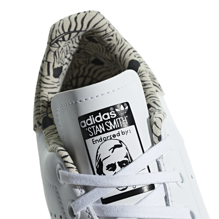 Adidas Origials Junior Stan Smith "Zebra Stripes" (white)