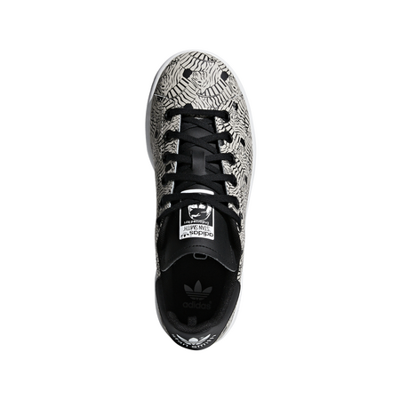 Adidas Origials Junior Stan Smith "Zebra Stripes" (clear brown/ftwr white)