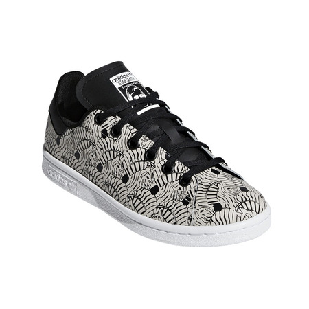 Adidas Origials Junior Stan Smith "Zebra Stripes" (clear brown/ftwr white)