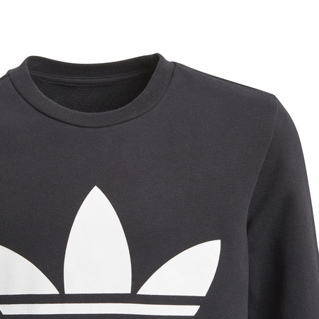 Adidas Original Trefoil Crew Junior (BLACK)