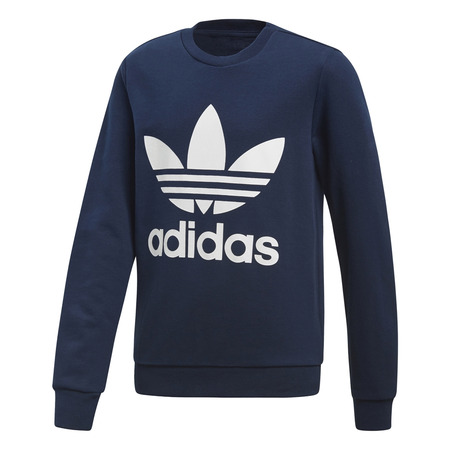 Adidas Origina Junior Trefoil Crew (Navy)