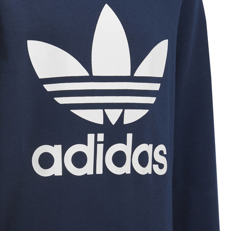 Adidas Origina Junior Trefoil Crew (Navy)