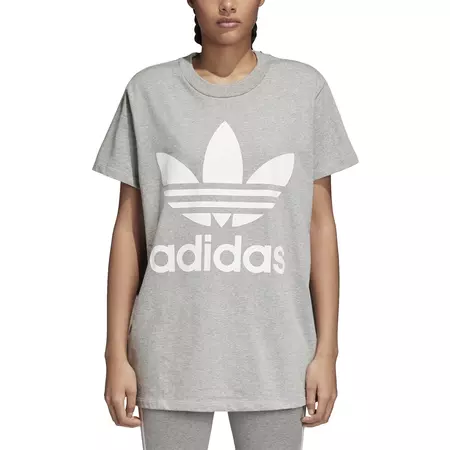 Adidas Originals Big Trefoil Oversize Tee W (grey)