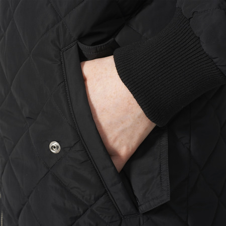 Adidas Originals Bomber Long Quilted Jacket W (Black)