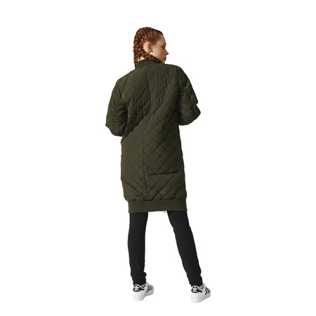 Adidas Originals Bomber Long Quilted Jacket W (Night Cargo F15)