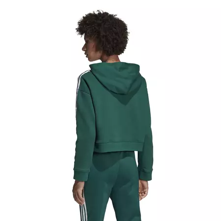 Adidas Originals Cropped Hoodie (collegiate green)