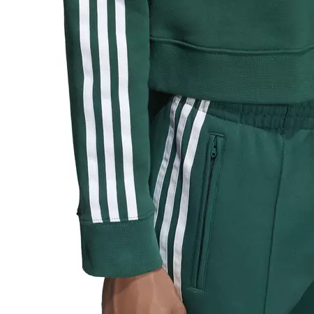 Adidas Originals Cropped Hoodie (collegiate green)