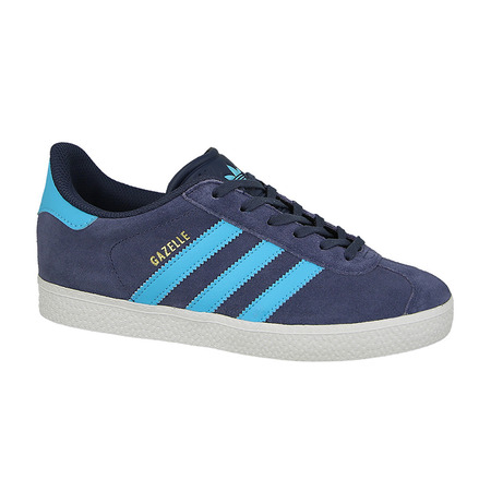 Adidas Originals Gazelle J (Midnight Grey/Bright Cyan/Gold)