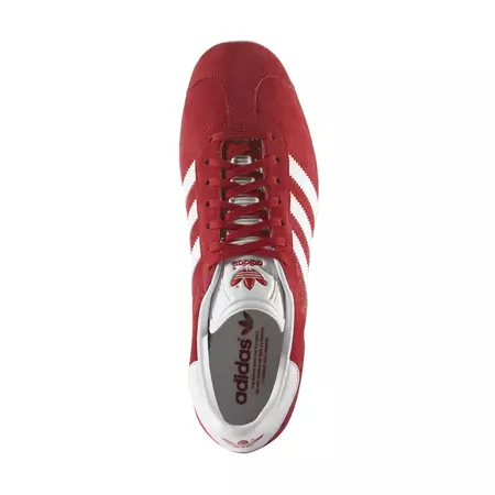 Adidas Originals Gazelle (scarlet/footwear white/gold metallic)