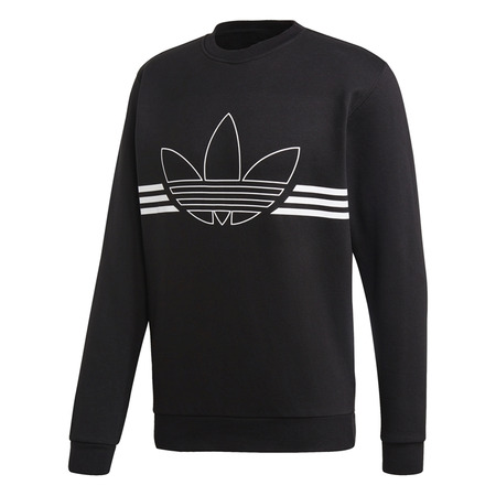 Adidas Originals Outline Trefoil Crew Fleece