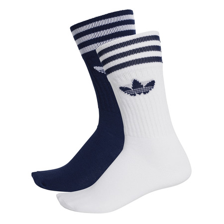 Adidas Originals Solid Crew Sock 2 Pairs