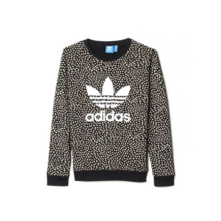 Adidas Originals Sudadera Trefoil J (black/white)